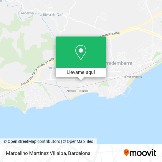 Mapa Marcelino Martínez Villalba