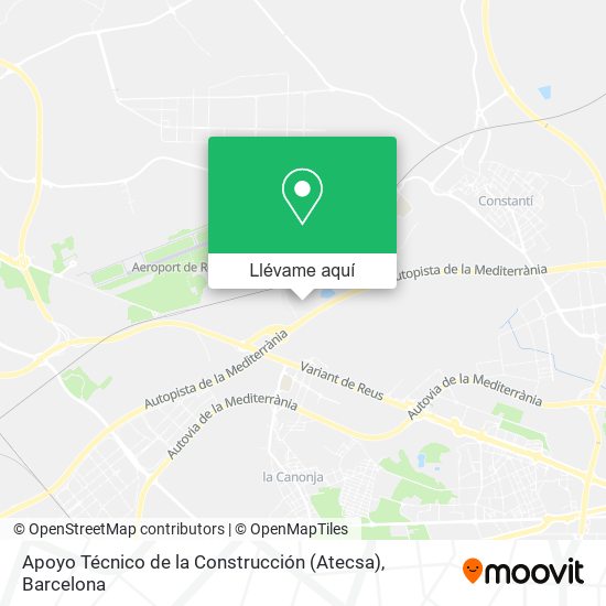 Mapa Apoyo Técnico de la Construcción (Atecsa)