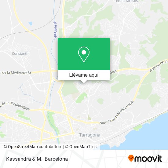 Mapa Kassandra & M.