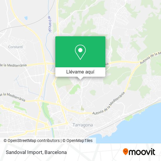 Mapa Sandoval Import