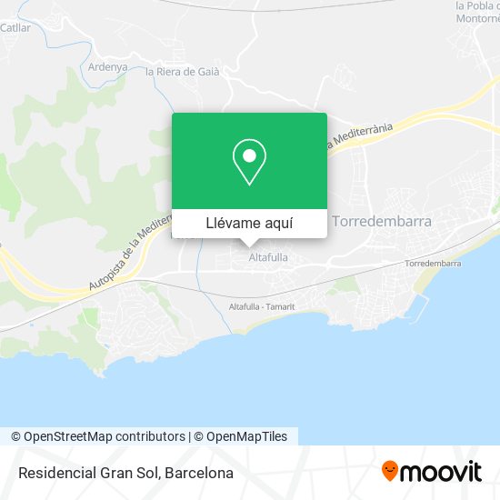 Mapa Residencial Gran Sol