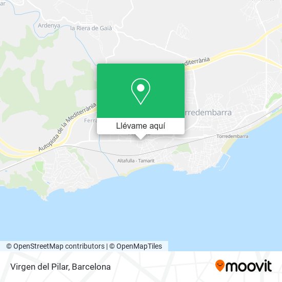 Mapa Virgen del Pilar