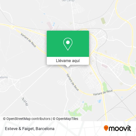 Mapa Esteve & Faiget
