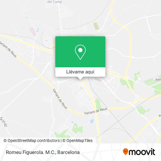 Mapa Romeu Figuerola. M.C.