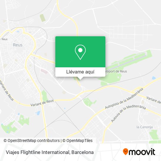 Mapa Viajes Flightline International