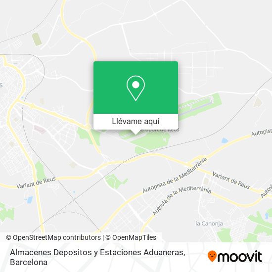 Mapa Almacenes Depositos y Estaciones Aduaneras