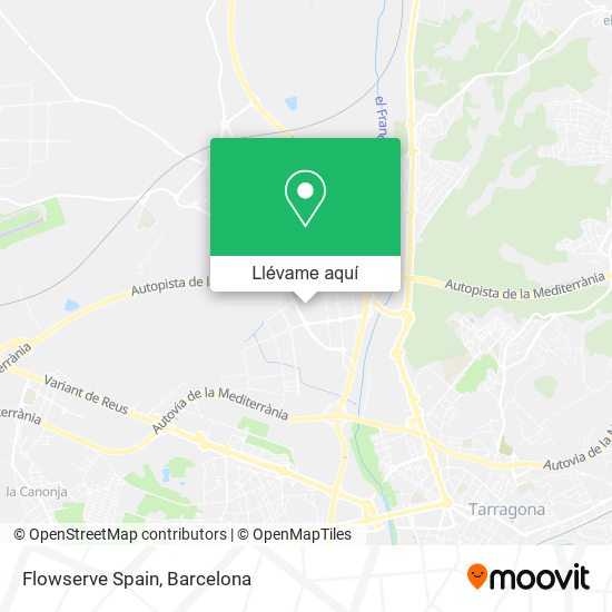 Mapa Flowserve Spain