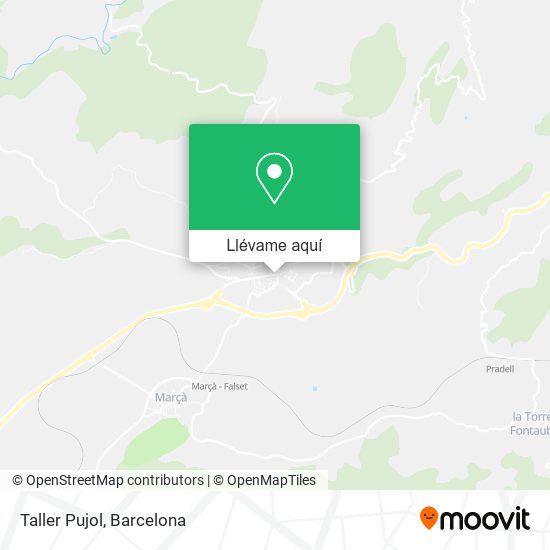 Mapa Taller Pujol