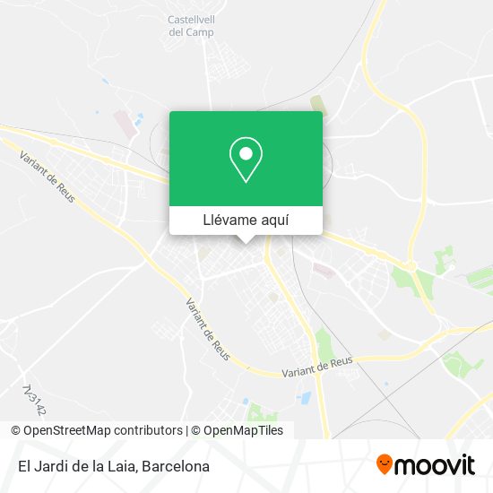 Mapa El Jardi de la Laia