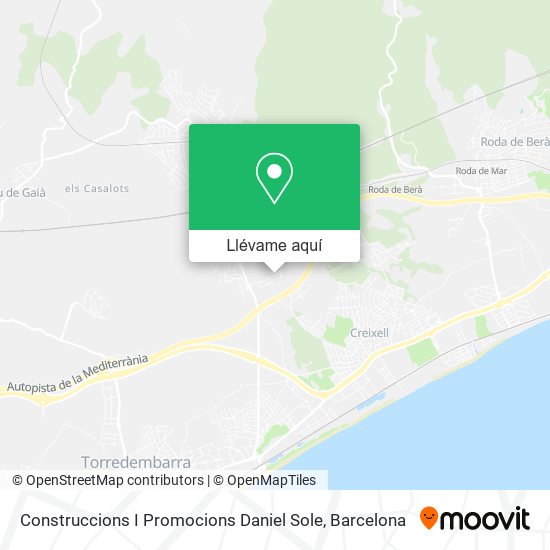 Mapa Construccions I Promocions Daniel Sole