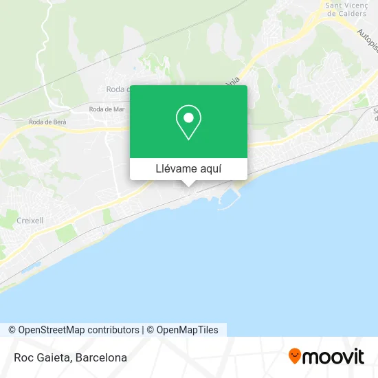 Mapa Roc Gaieta