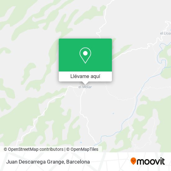 Mapa Juan Descarrega Grange