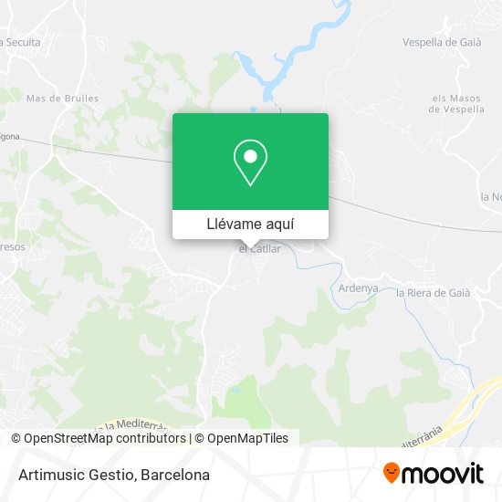 Mapa Artimusic Gestio