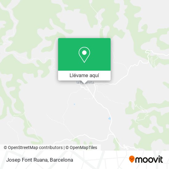 Mapa Josep Font Ruana