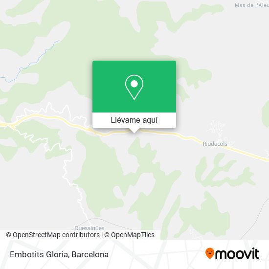 Mapa Embotits Gloria