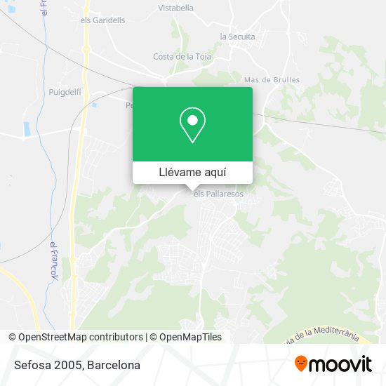 Mapa Sefosa 2005
