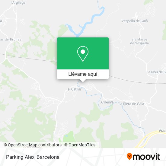 Mapa Parking Alex