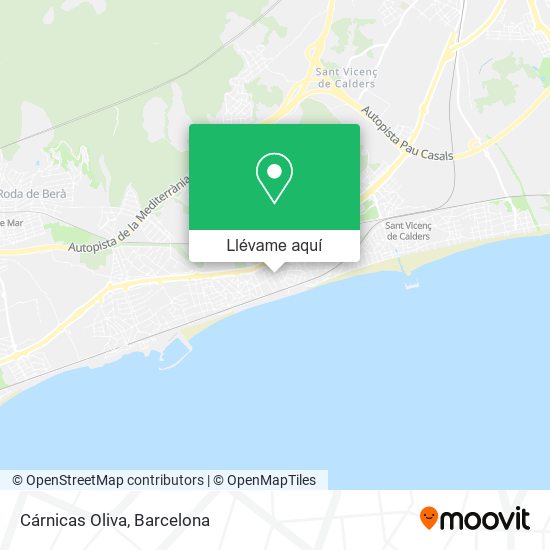 Mapa Cárnicas Oliva