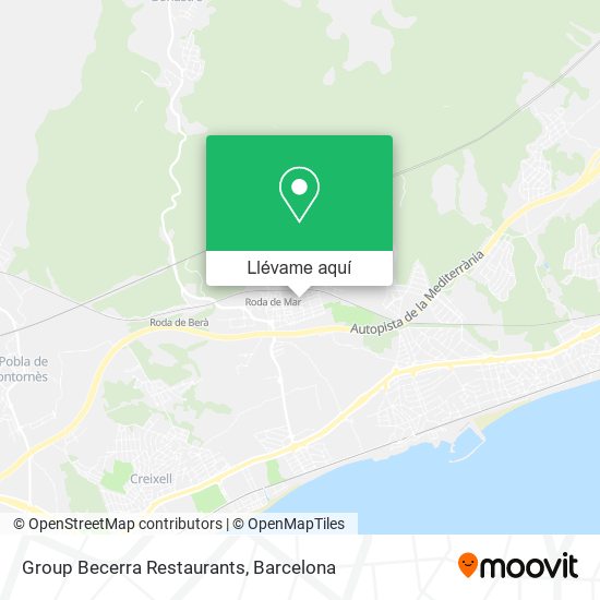 Mapa Group Becerra Restaurants