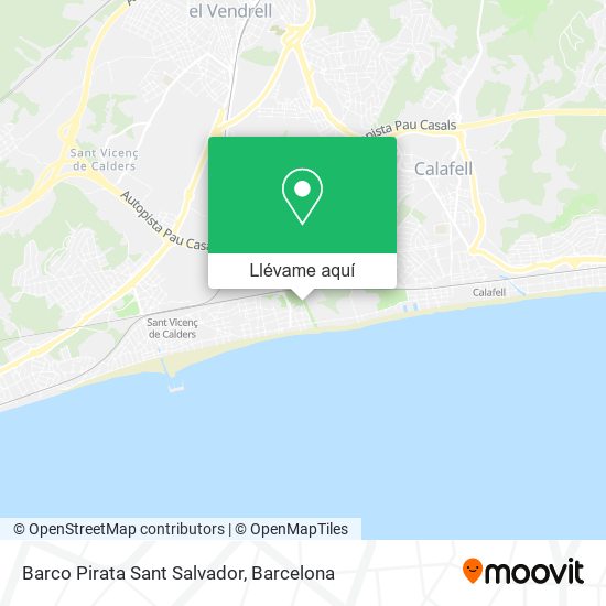 Mapa Barco Pirata Sant Salvador
