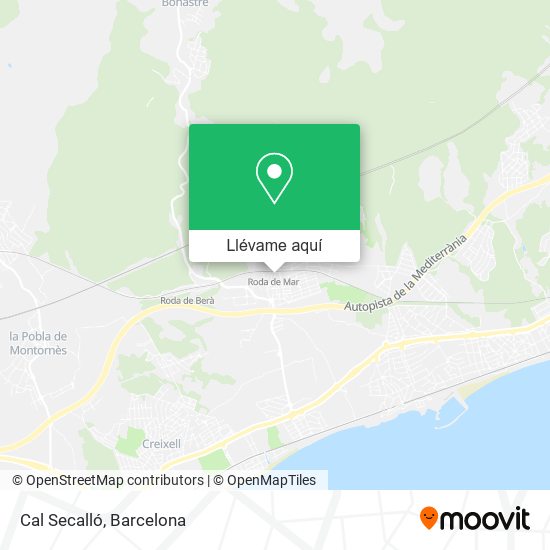 Mapa Cal Secalló