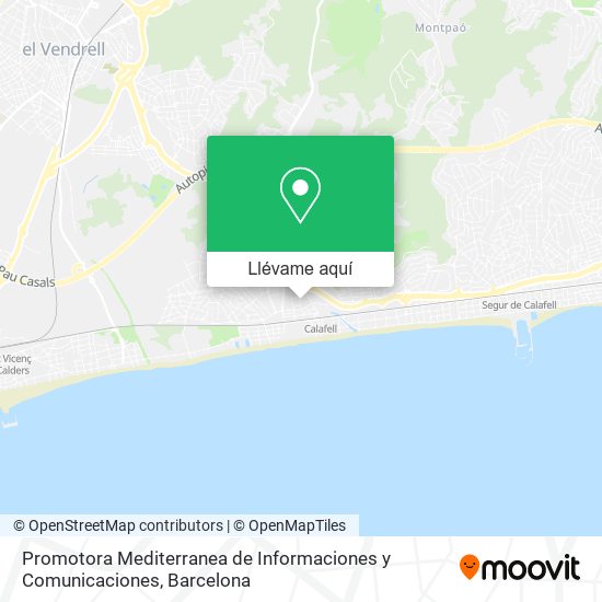 Mapa Promotora Mediterranea de Informaciones y Comunicaciones