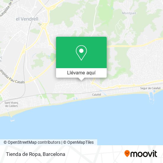Mapa Tienda de Ropa