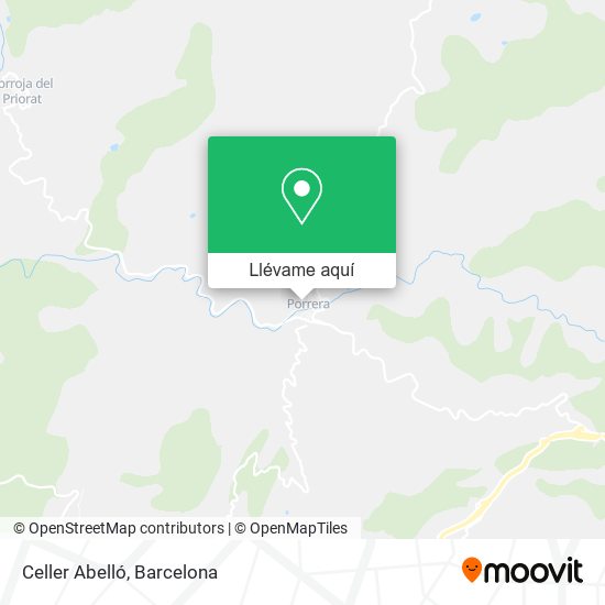 Mapa Celler Abelló