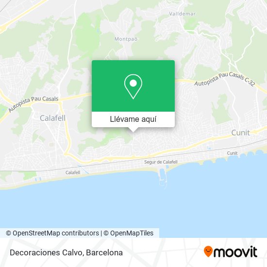 Mapa Decoraciones Calvo