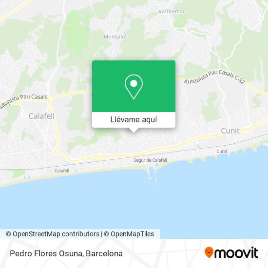 Mapa Pedro Flores Osuna