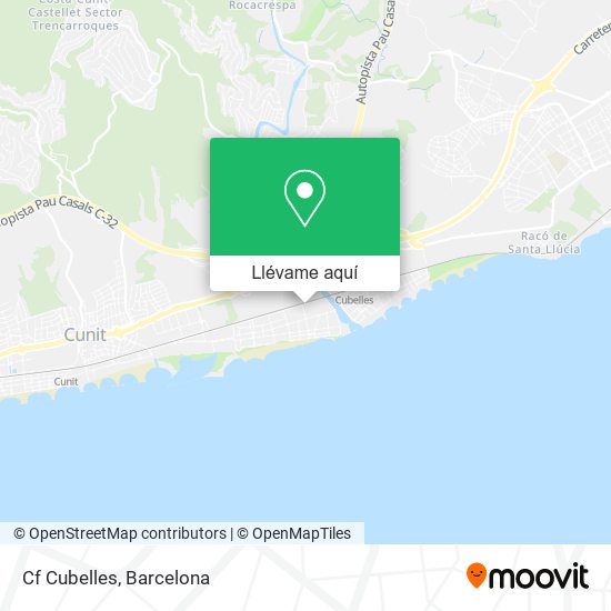 Mapa Cf Cubelles