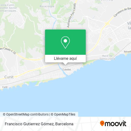 Mapa Francisco Gutierrez Gómez