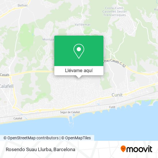 Mapa Rosendo Suau Llurba