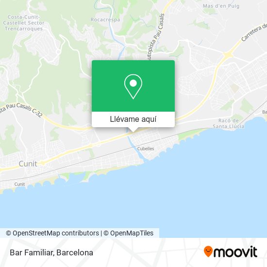 Mapa Bar Familiar