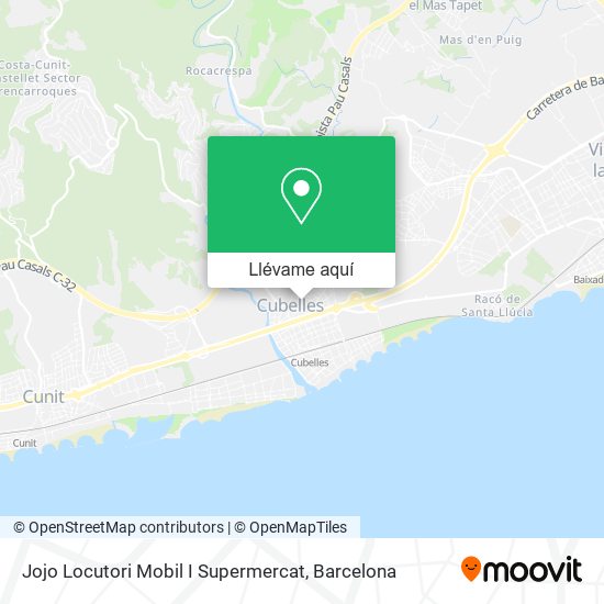 Mapa Jojo Locutori Mobil I Supermercat