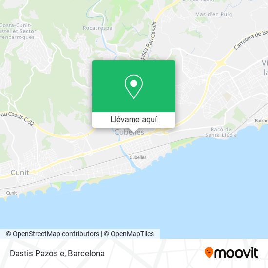 Mapa Dastis Pazos e