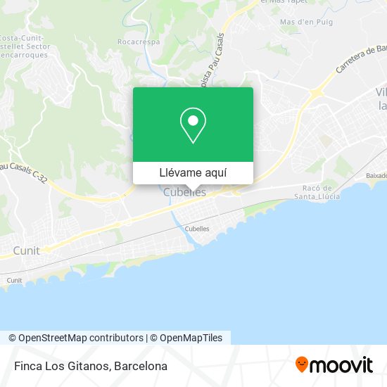 Mapa Finca Los Gitanos