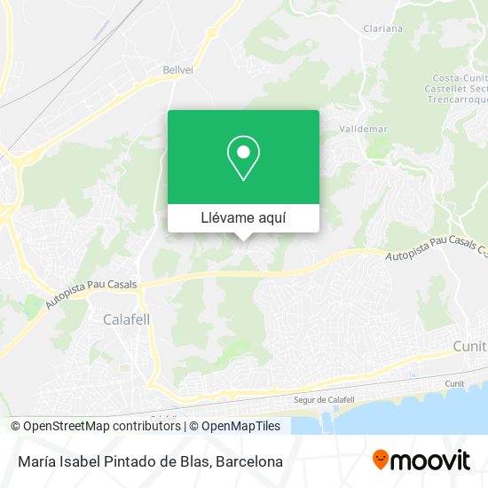 Mapa María Isabel Pintado de Blas