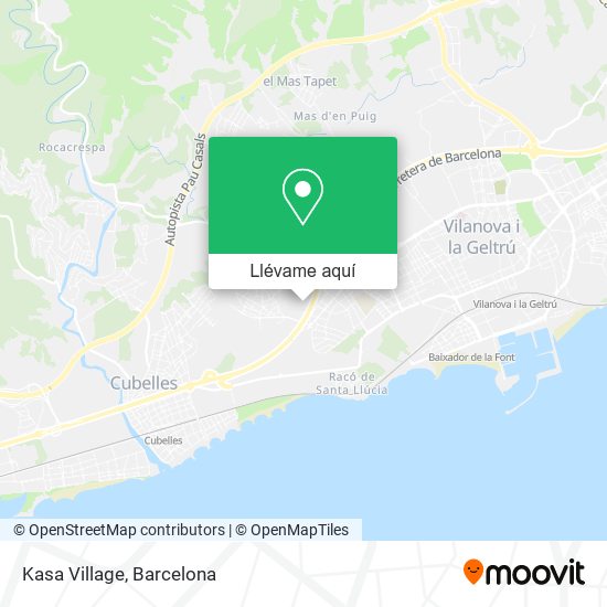 Mapa Kasa Village