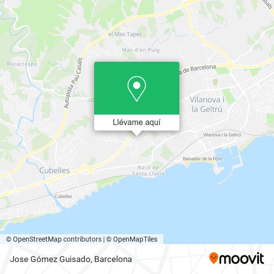 Mapa Jose Gómez Guisado