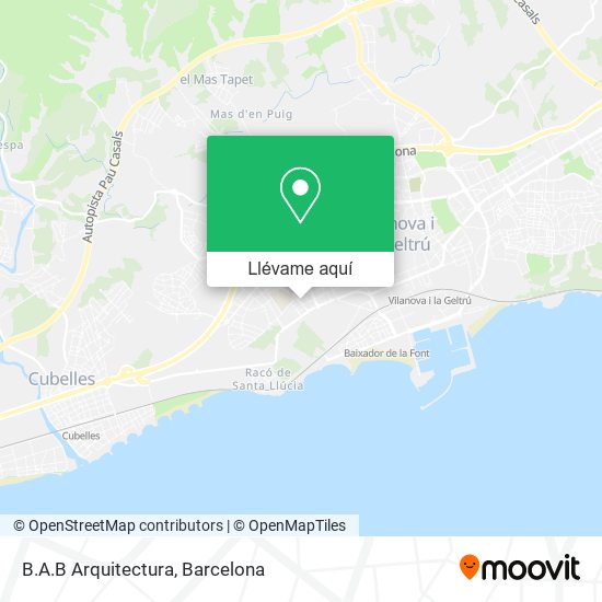 Mapa B.A.B Arquitectura
