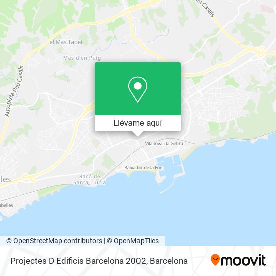 Mapa Projectes D Edificis Barcelona 2002