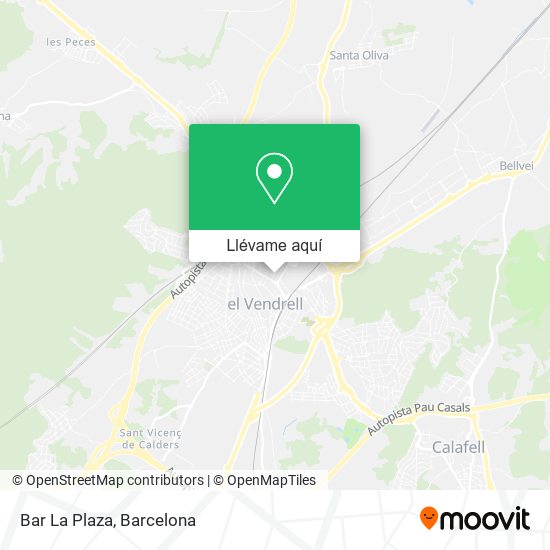 Mapa Bar La Plaza