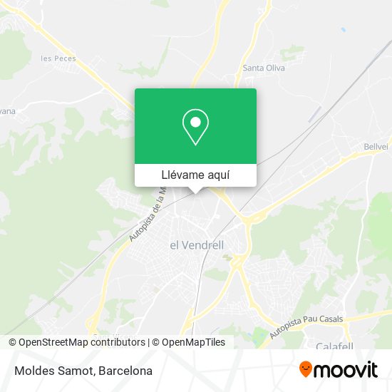 Mapa Moldes Samot