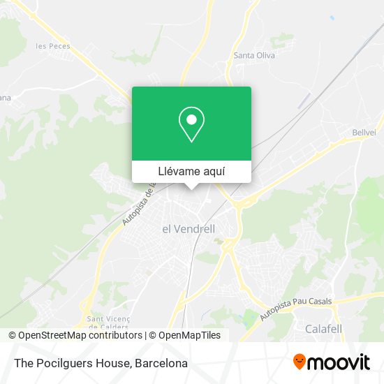 Mapa The Pocilguers House