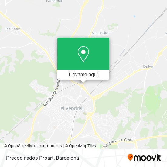 Mapa Precocinados Proart