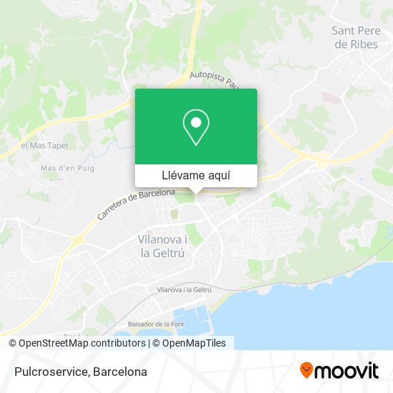 Mapa Pulcroservice