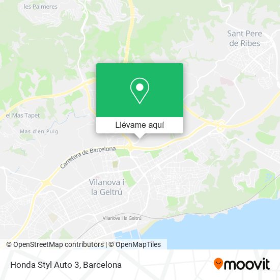 Mapa Honda Styl Auto 3