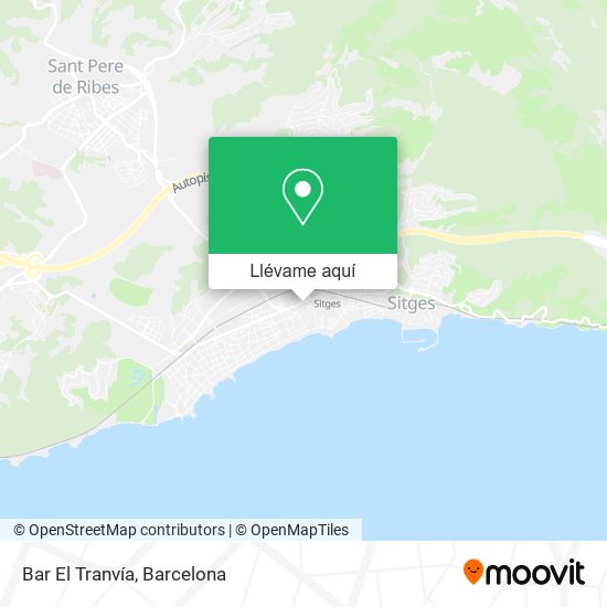 Mapa Bar El Tranvía