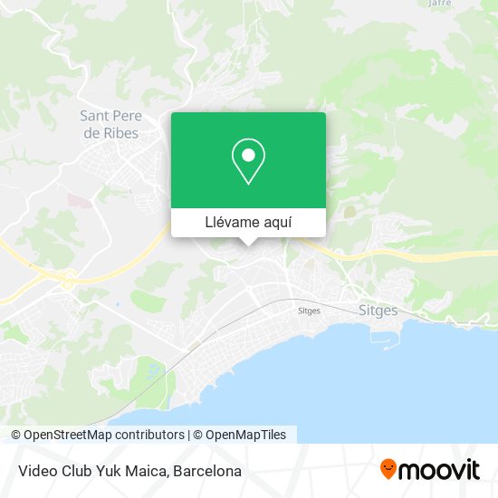 Mapa Video Club Yuk Maica